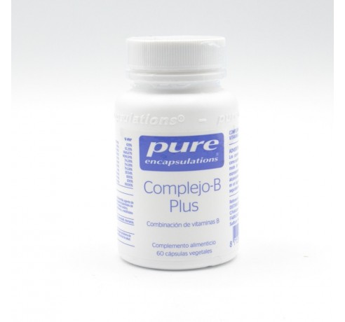 PURE COMPLEJO B PLUS 60 CAPSULAS Complejos multivitamínicos