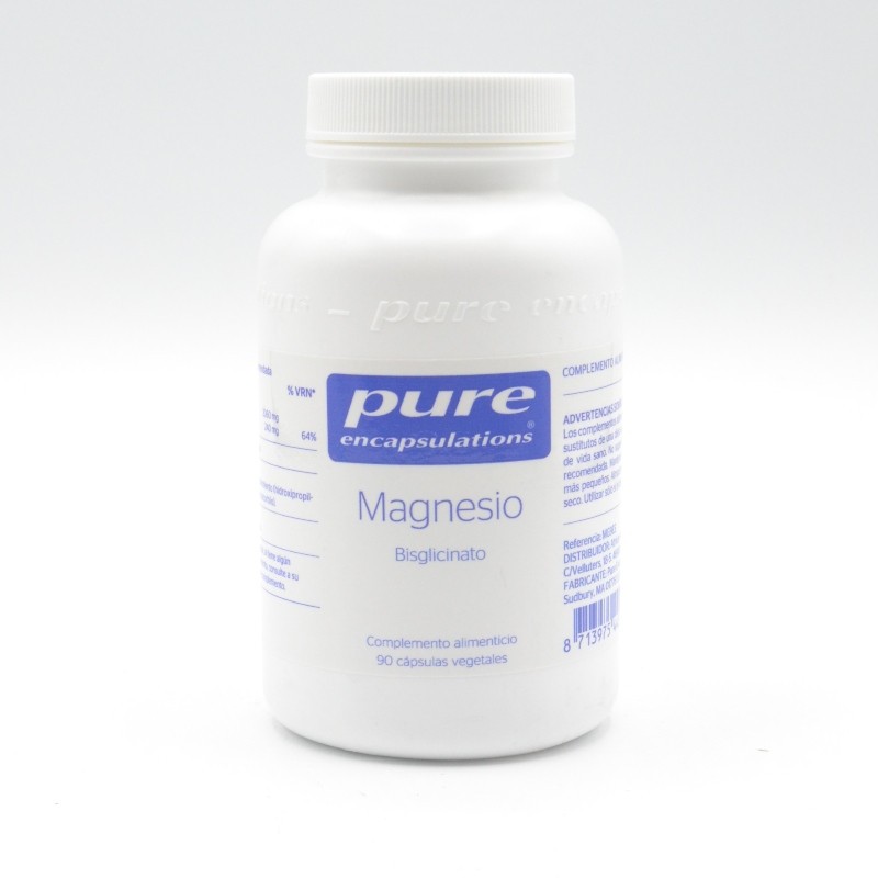 PURE MAGNESIO 90 CAPSULAS Complejos multivitamínicos