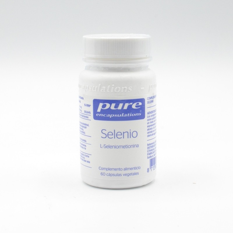 PURE SELENIO 60 CAPSULAS Complejos multivitamínicos