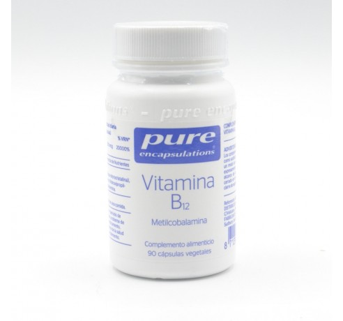 PURE VITAMINA B12 90 CAPSULAS Complejos multivitamínicos