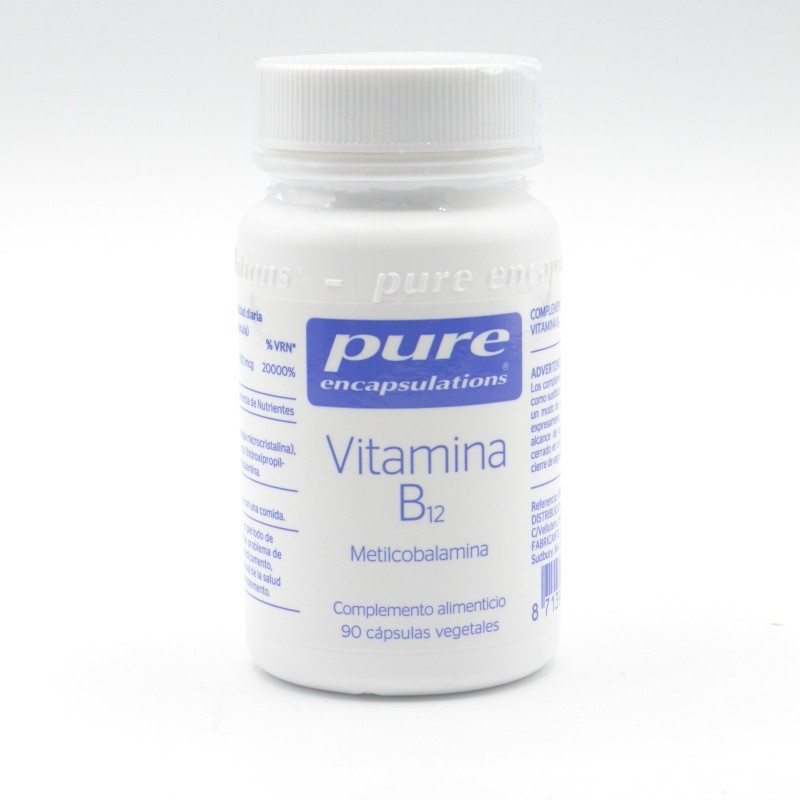 PURE VITAMINA B12 90 CAPSULAS Complejos multivitamínicos