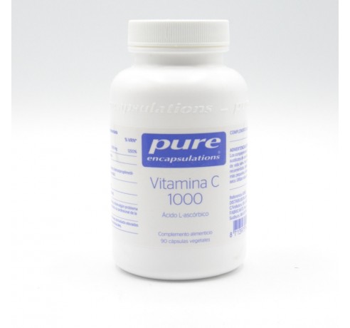 PURE VITAMINA C 1000 90 CAPSULAS Defensas