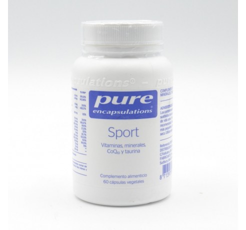 PURE SPORT 60 CAPSULAS Energía y vitalidad