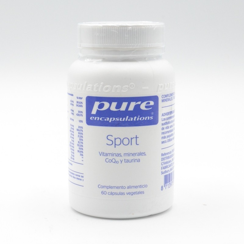 PURE SPORT 60 CAPSULAS Energía y vitalidad