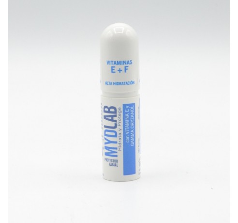 MYDLAB REPARADOR LABIAL 5 ML, VIT E+F Aftas y herpes