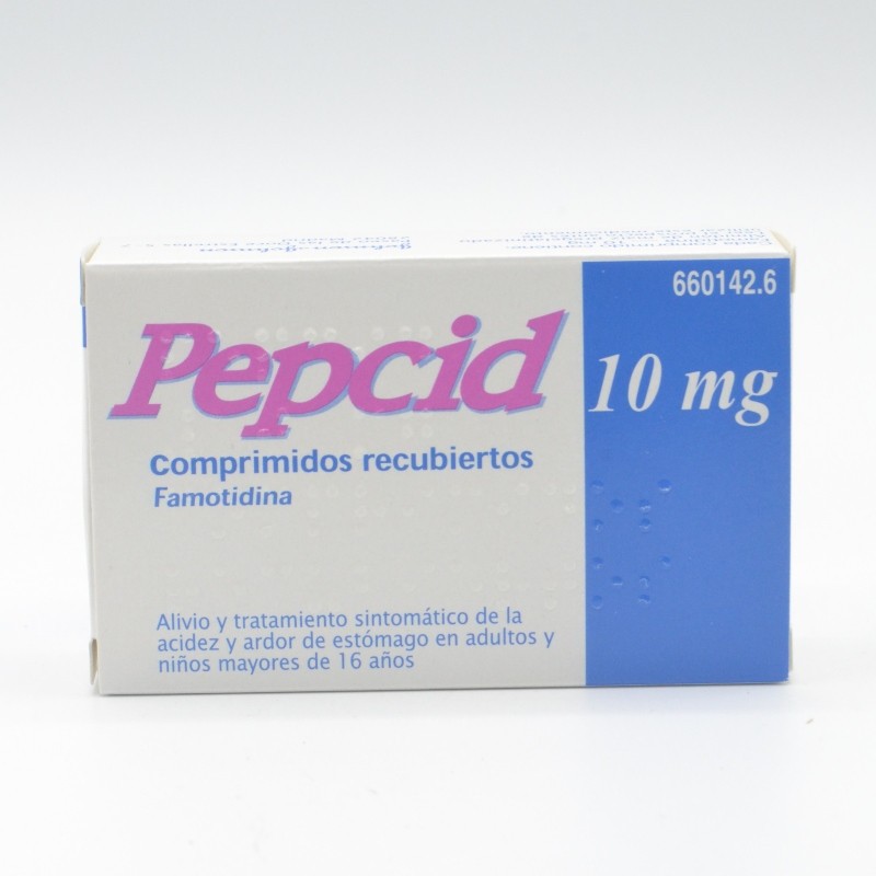 PEPCID 10 MG 12 COMPRIMIDOS RECUBIERTOS Antiácidos