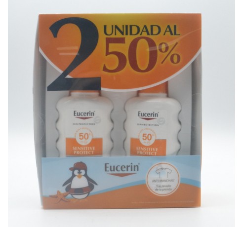 EUCERIN SOLAR 50+ SPRAY INFANTIL SENSIT 300 ML D Infantil