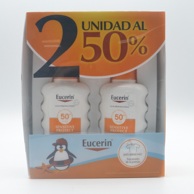 EUCERIN SOLAR 50+ SPRAY INFANTIL SENSIT 300 ML D Infantil