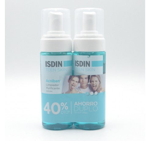 ACNIBEN ESPUMA LIMPIADORA DUPLO 40%DTO 2ªUD Acné