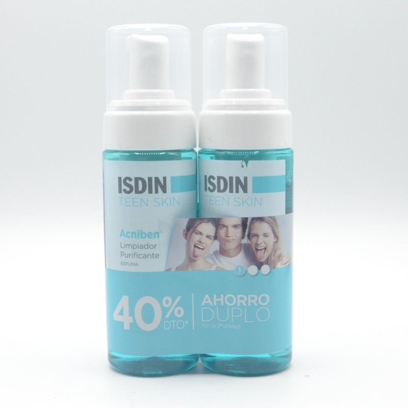 ACNIBEN ESPUMA LIMPIADORA DUPLO 40%DTO 2ªUD Acné