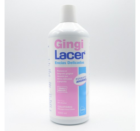 GINGILACER COLUTORIO 1000 ML Encías, caries, dientes sensibles