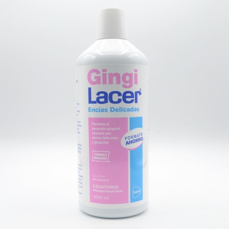 GINGILACER COLUTORIO 1000 ML Encías, caries, dientes sensibles