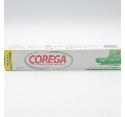 COREGA SIN SABOR FORMATO AHORRO 70 GR Prótesis dental