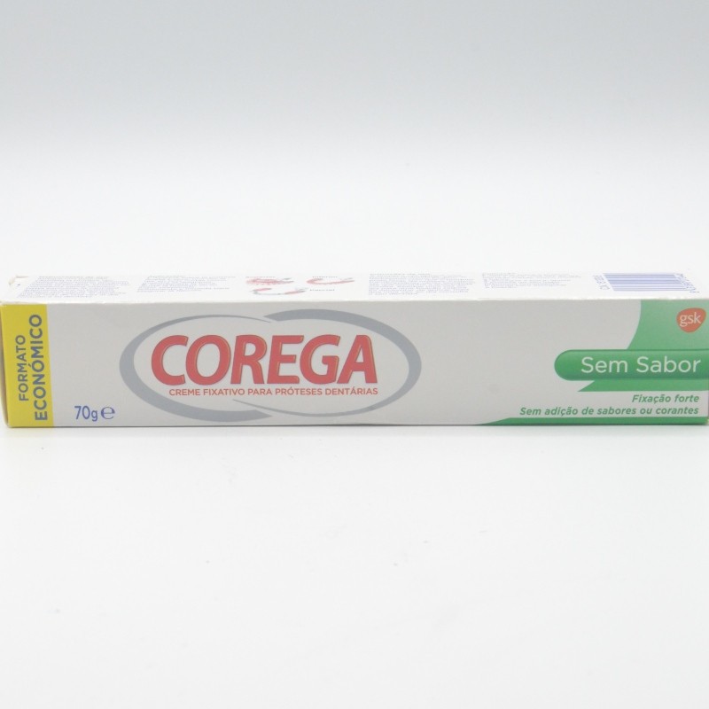 COREGA SIN SABOR FORMATO AHORRO 70 GR Prótesis dental