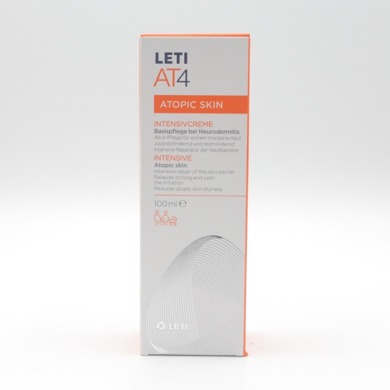 LETI AT-4 CREMA INTENSIVE 100 ML Hidratación y piel atópica
