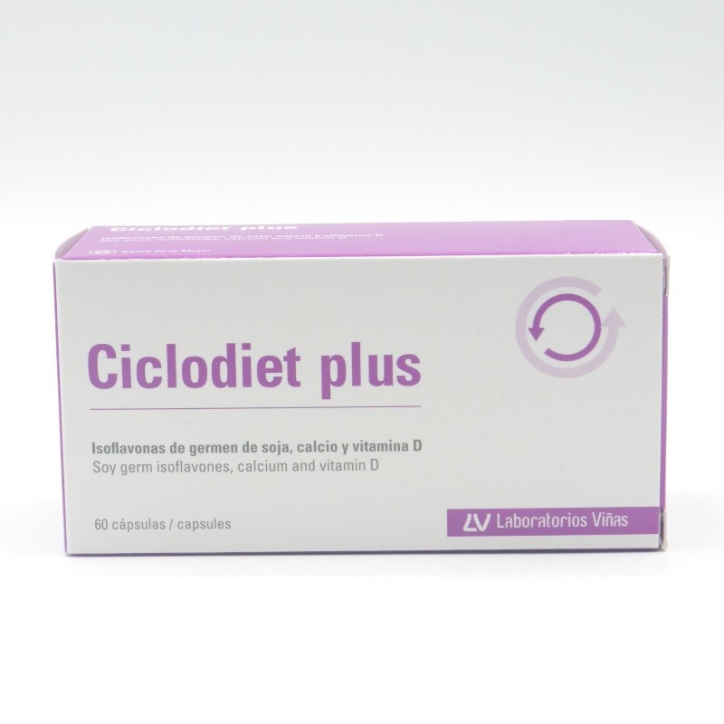 CICLODIET PLUS 60 CAPSULAS Menopausia y síndrome menstrual