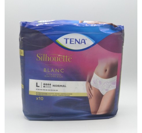 TENA LADY PANTS BLANCO T/G 10 U Cuidado del adulto