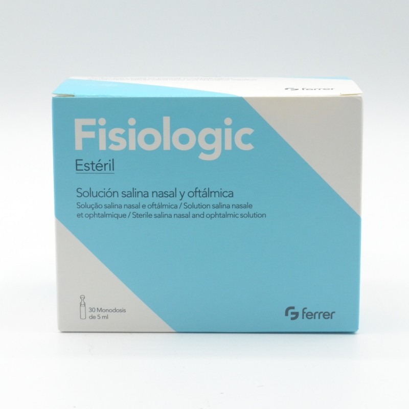 SOLUCION FISIOLOGICA NASAL Y OFTALMICA FERRER 30 Limpieza y cuidado de las heridas