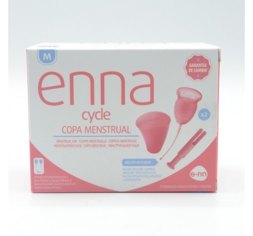 COPA MENSTRUAL ENNA CYCLE T- M CON APLICADOR Menstruación