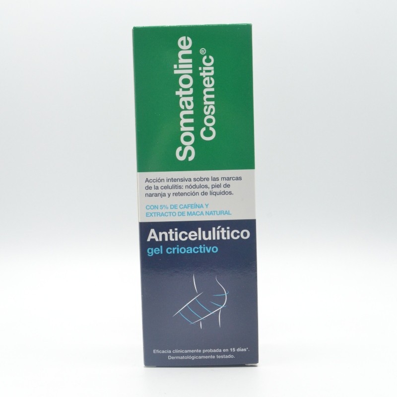 SOMATOLINE GEL CRIOACTIVO 250 ML Anticelulíticos y reafirmantes