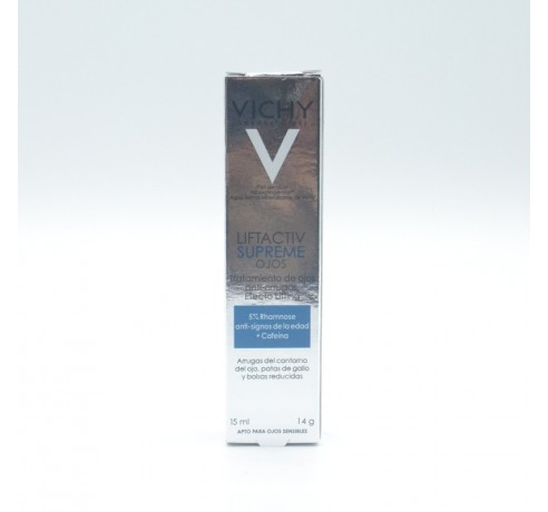 VICHY LIFTACTIV OJOS TENSOR-ANTIARRUGAS 15ML Contorno de ojos