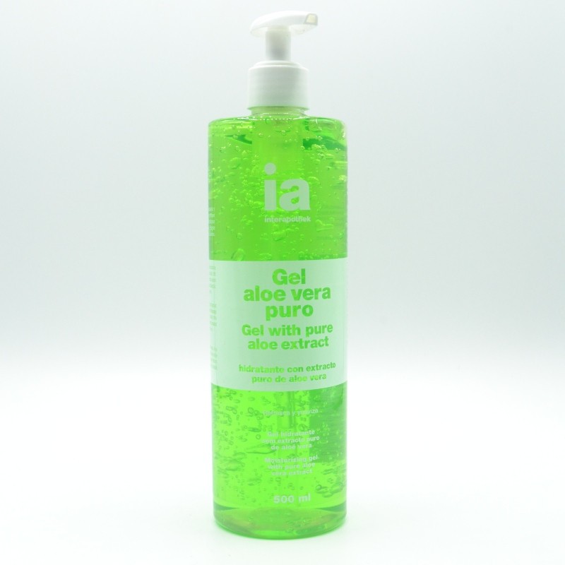 INTERAPOTHEK GEL ALOE VERA PURO 500 ML Hidratación y piel atópica