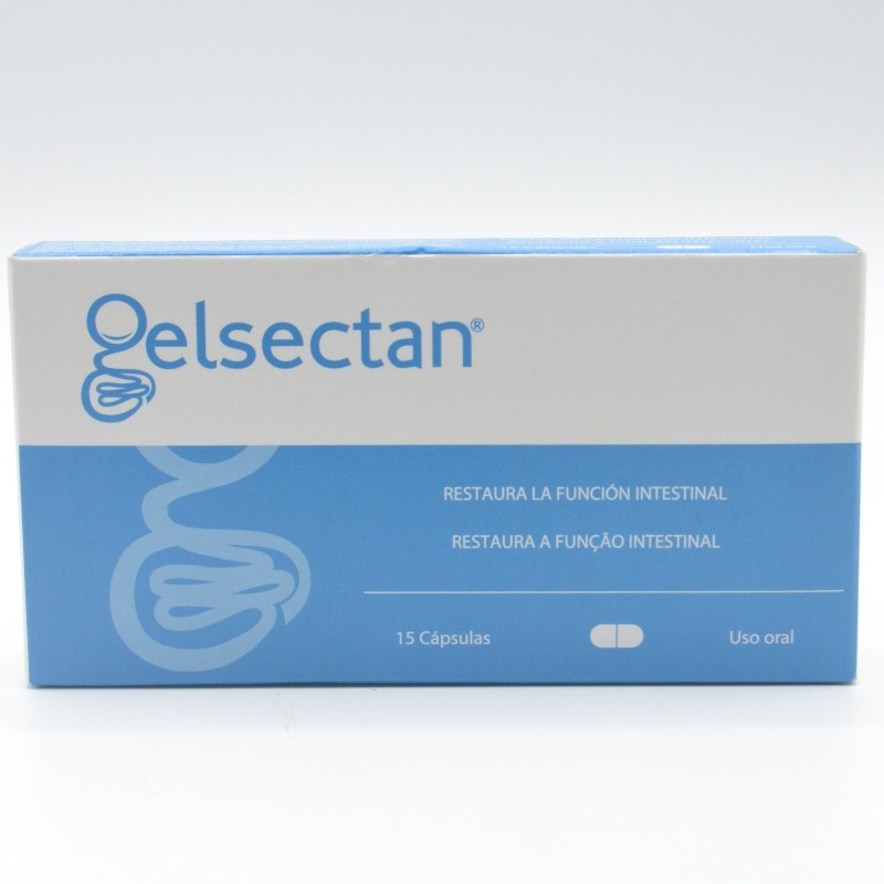 GELSECTAN 15 CAPSULAS Hígado, vesícula y colon