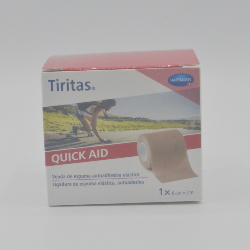 TIRITAS QUICK AID AZUL- PRIMEROS AUXILIOS- Tiritas y apósitos