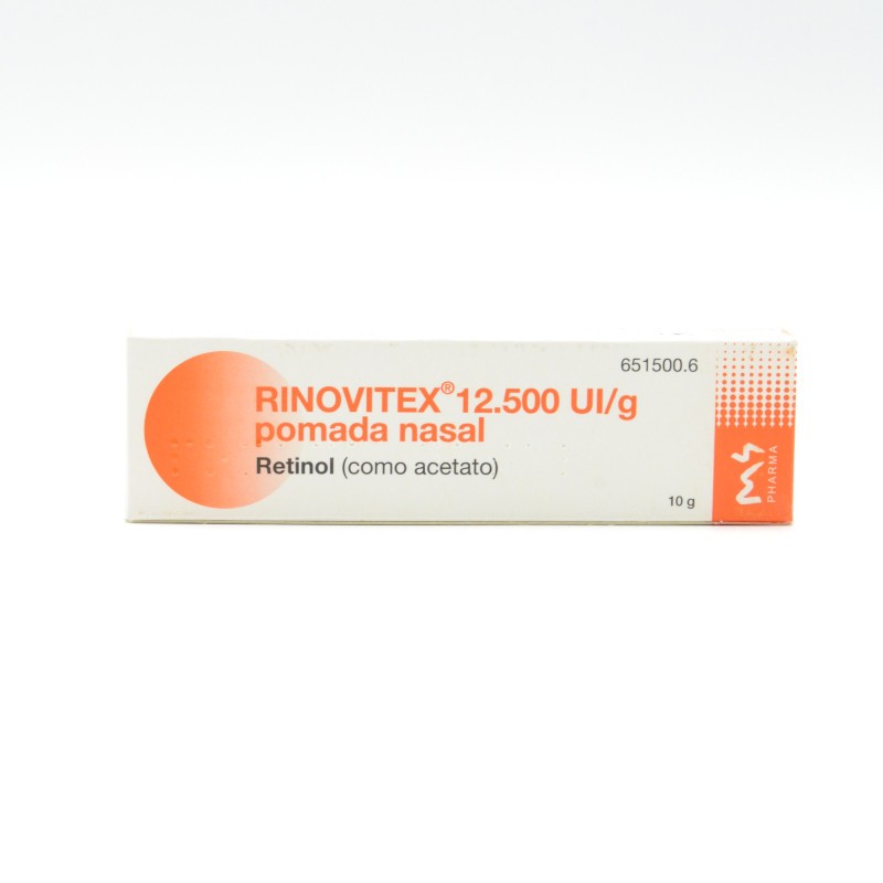 RINOVITEX 12500 UI/G POMADA NASAL 10 G Congestión nasal