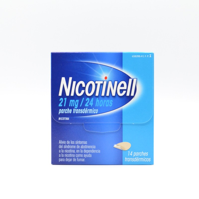 NICOTINELL 21 MG/24 H 14 PARCHES TRANSDERMICOS 5 Anti-tabáquicos