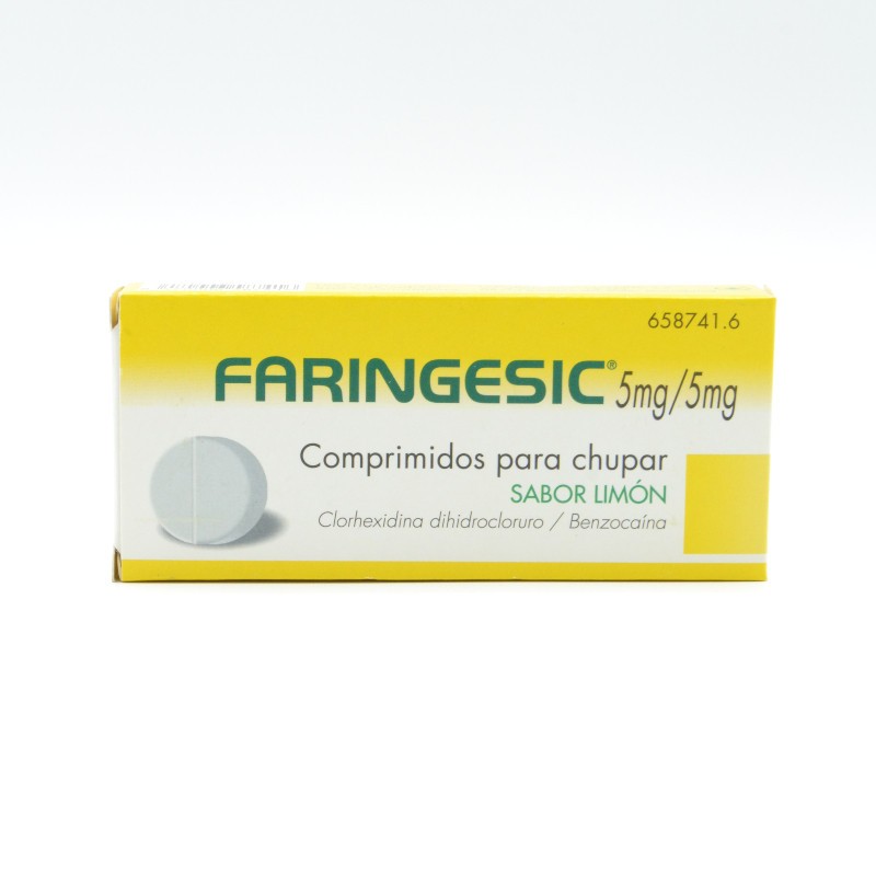 FARINGESIC LIMON 20 COMPRIMIDOS PARA CHUPAR Dolor de garganta