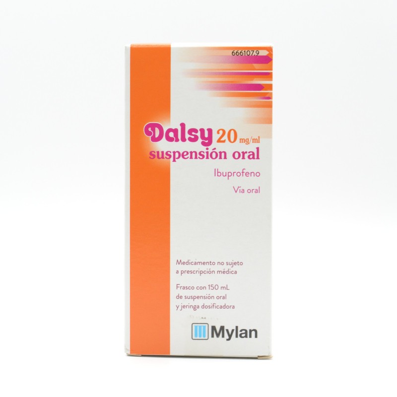DALSY 20 MG/ML SUSPENSION ORAL 200 ML Paracetamol
