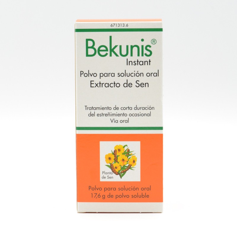 BEKUNIS INSTANT EXTRACTO DE SEN 150 G Laxantes orales