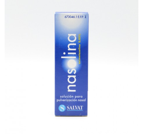 NASOLINA 0.5 MG/ML NEBULIZADOR NASAL 20 ML Congestión nasal