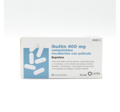 IBUFEN 20 COMPRIMIDOS Ibuprofeno