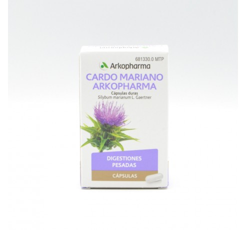 ARKO CARDO MARIANO 300 MG 100 CAPSULAS Antiflatulentos