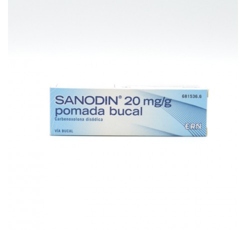 SANODIN 2% POMADA BUCAL 15 G Antiflamatorios tópicos