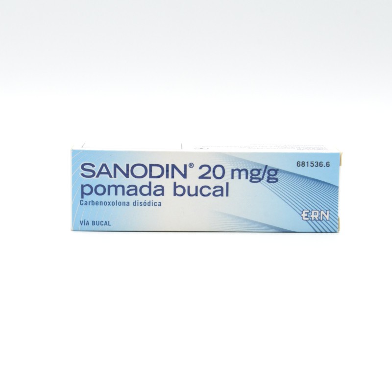 SANODIN 2% POMADA BUCAL 15 G Antiflamatorios tópicos