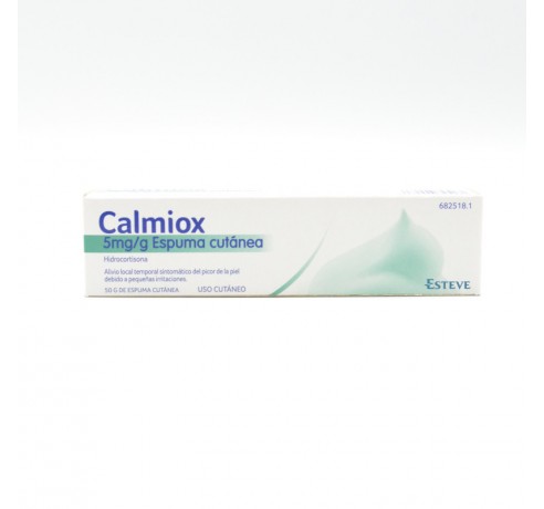 CALMIOX 5 MG/G AEROSOL TOPICO ESPUMA 50 G Picaduras, rozaduras y eccemas