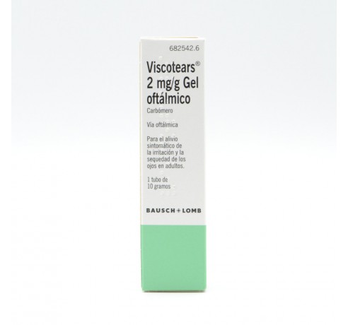 VISCOTEARS 2 MG/G GEL OFTALMICO 10 G Ojos