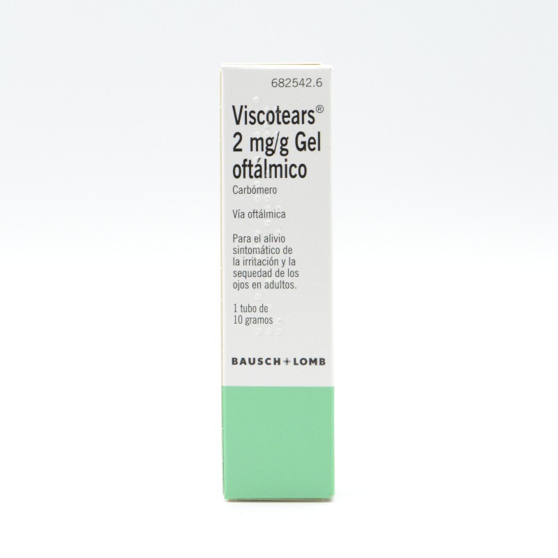 VISCOTEARS 2 MG/G GEL OFTALMICO 10 G Ojos