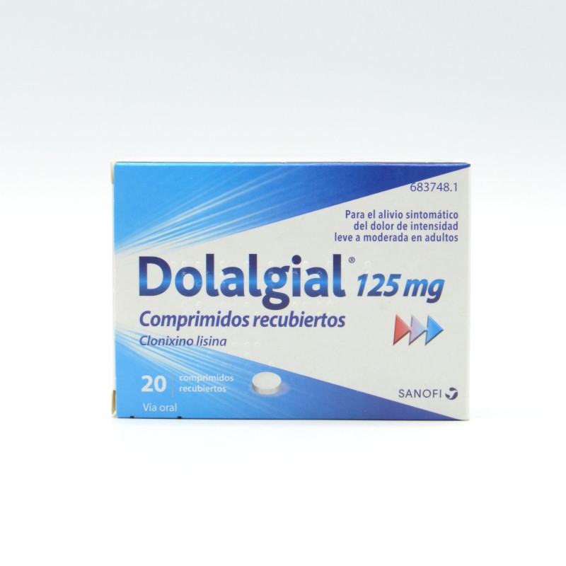 DOLALGIAL 125 MG 20 COMPRIMIDOS RECUBIERTOS Otros anti-inflamatorios orales