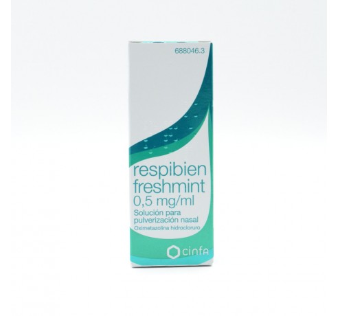 RESPIBIEN FRESHMINT 0.5 MG/ML NEBULIZADOR NASAL Congestión nasal