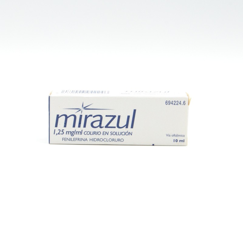 MIRAZUL 1.25 MG/ML COLIRIO 1 FRASCO SOLUCION 10 Ojos