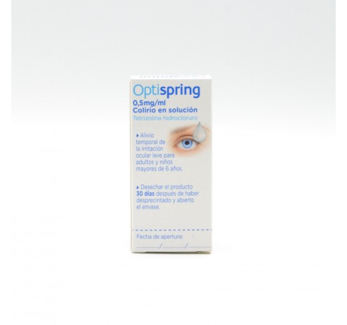 OPTISPRING 0,5% COLIRIO 10 ML Ojos