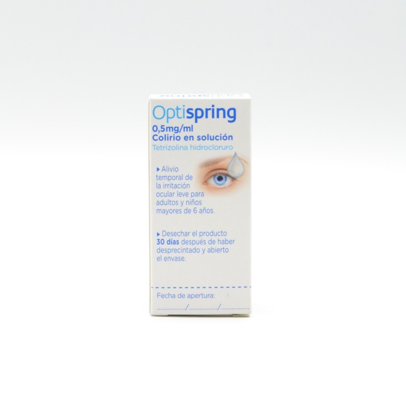 OPTISPRING 0,5% COLIRIO 10 ML Ojos