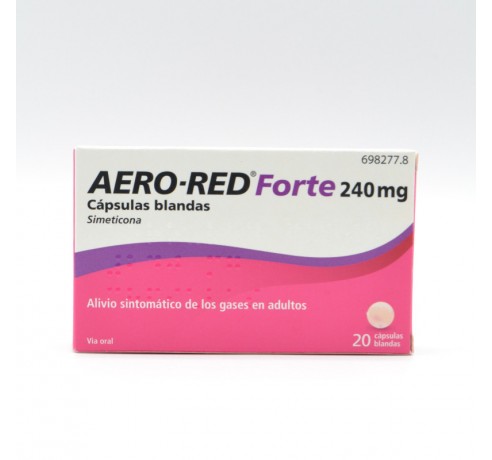AERO RED FORTE 240 MG 20 CAPSULAS BLANDAS Antiflatulentos