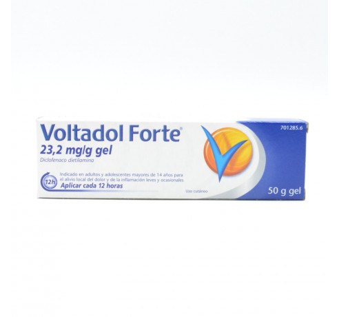VOLTADOL FORTE 20 MG/G GEL TOPICO 50 G Antiflamatorios tópicos