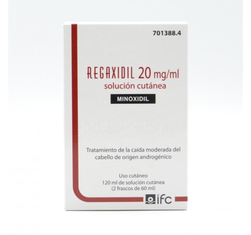 REGAXIDIL 20 MG/ML SOL CUTANEA 120 ML Caida del pelo