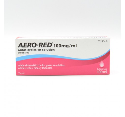 AERO RED 100 MG/ML GOTAS ORALES SOLUCION 100 ML Antiflatulentos